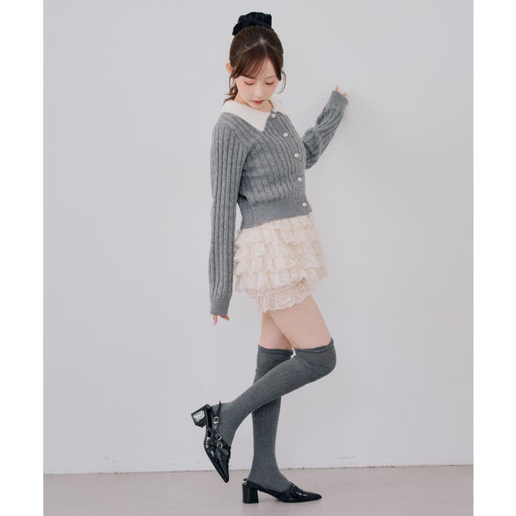 レースフリルショートパンツ | RMAF　NICE CLAUP / OLIVE des OLIVE | 詳細画像32 