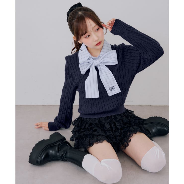 レースフリルショートパンツ | RMAF　NICE CLAUP / OLIVE des OLIVE | 詳細画像14 