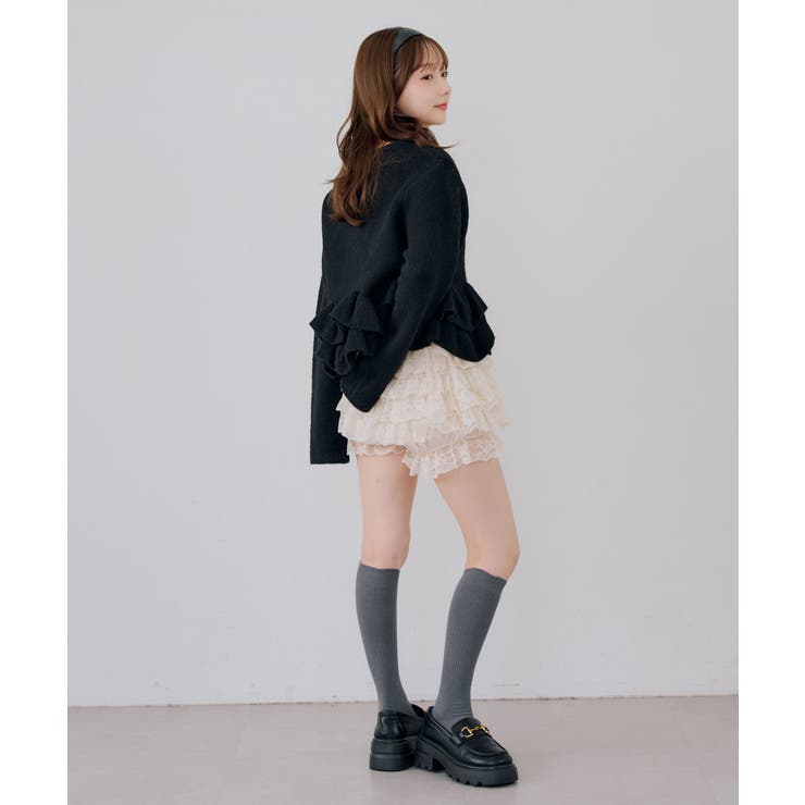 レースフリルショートパンツ | RMAF　NICE CLAUP / OLIVE des OLIVE | 詳細画像9 