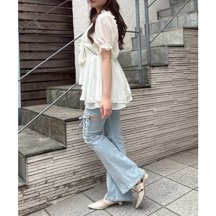 ビッグリボンチュニックブラウス | RMAF　NICE CLAUP / OLIVE des OLIVE | 詳細画像11 