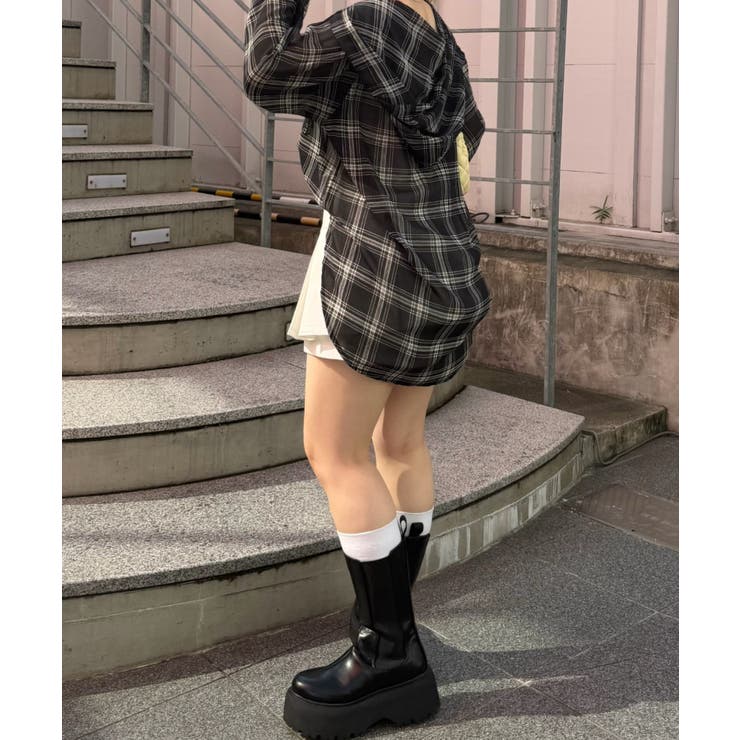 フード付ビッグシャツ | RMAF　NICE CLAUP / OLIVE des OLIVE | 詳細画像15 