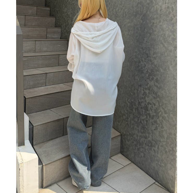 フード付ビッグシャツ | RMAF　NICE CLAUP / OLIVE des OLIVE | 詳細画像23 