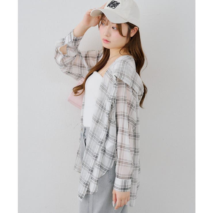フード付ビッグシャツ | RMAF　NICE CLAUP / OLIVE des OLIVE | 詳細画像5 