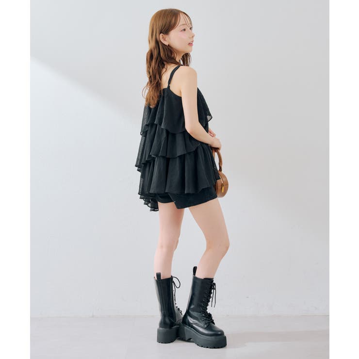 ”儚げフェミニン”を叶える、ティアードキャミチュニック | RMAF　NICE CLAUP / OLIVE des OLIVE | 詳細画像24 