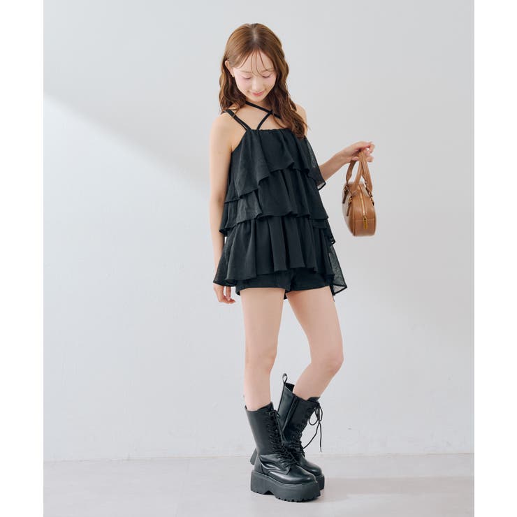 ”儚げフェミニン”を叶える、ティアードキャミチュニック | RMAF　NICE CLAUP / OLIVE des OLIVE | 詳細画像23 