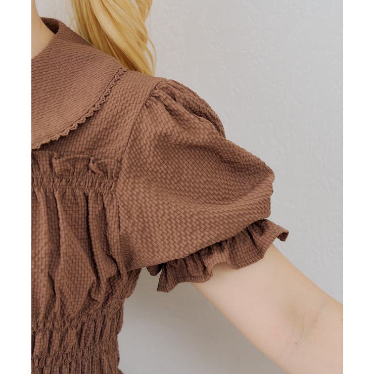 【7色展開】シャーリングペプラムブラウス | RMAF　NICE CLAUP / OLIVE des OLIVE | 詳細画像61 