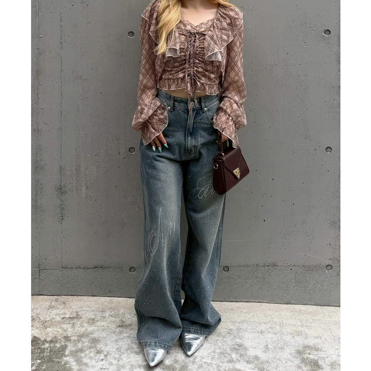 【セットアップ】ラッフルボレロ×キャミソール | RMAF　NICE CLAUP / OLIVE des OLIVE | 詳細画像5 