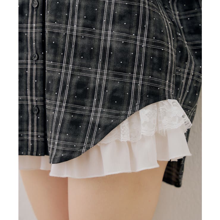 【着方いろいろ】kirakiraマルチチェックシャツ | RMAF　NICE CLAUP / OLIVE des OLIVE | 詳細画像35 