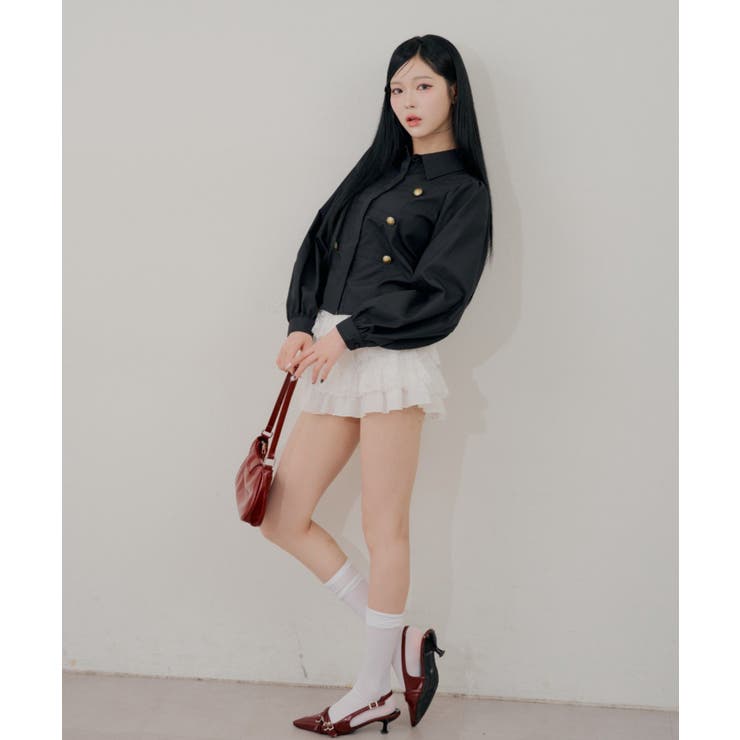 【Web限定】今季トレンド！ナポレオン風シャツ | RMAF　NICE CLAUP / OLIVE des OLIVE | 詳細画像7 