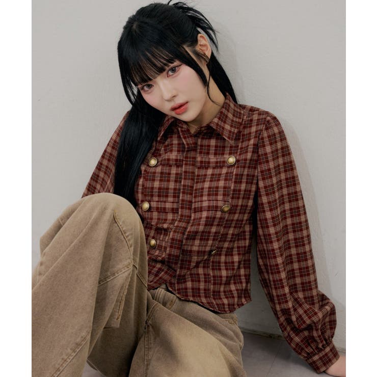 【Web限定】今季トレンド！ナポレオン風シャツ | RMAF　NICE CLAUP / OLIVE des OLIVE | 詳細画像21 