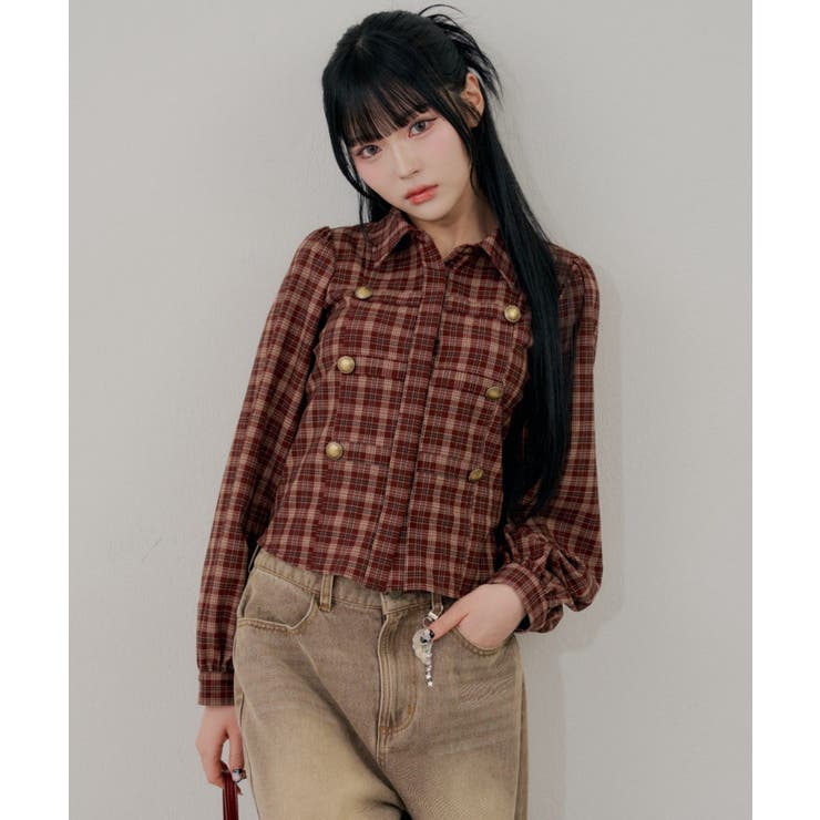 【Web限定】今季トレンド！ナポレオン風シャツ | RMAF　NICE CLAUP / OLIVE des OLIVE | 詳細画像24 