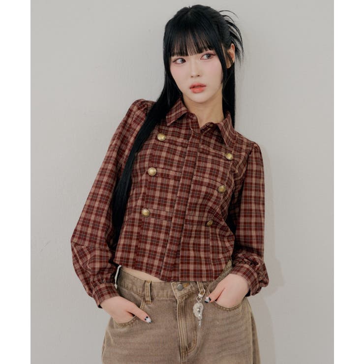 【Web限定】今季トレンド！ナポレオン風シャツ | RMAF　NICE CLAUP / OLIVE des OLIVE | 詳細画像25 