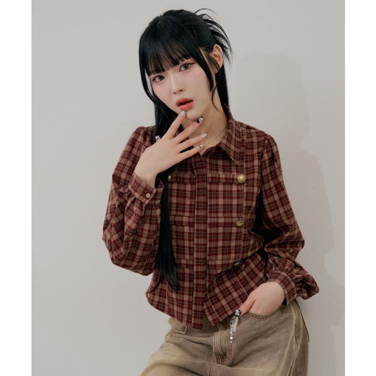 【Web限定】今季トレンド！ナポレオン風シャツ | RMAF　NICE CLAUP / OLIVE des OLIVE | 詳細画像32 