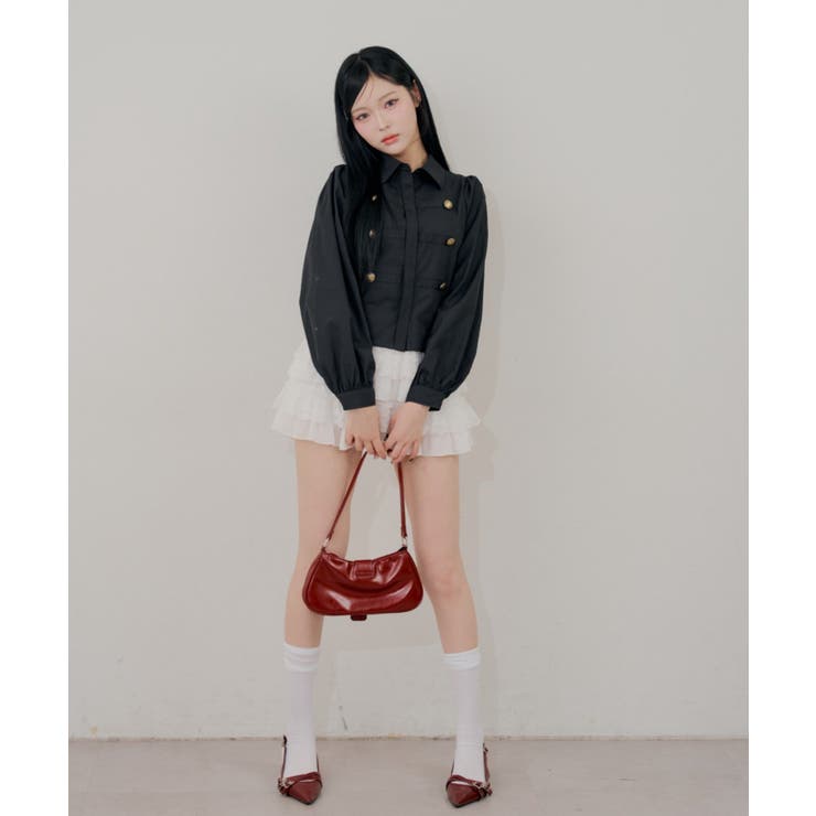 【Web限定】今季トレンド！ナポレオン風シャツ | RMAF　NICE CLAUP / OLIVE des OLIVE | 詳細画像6 
