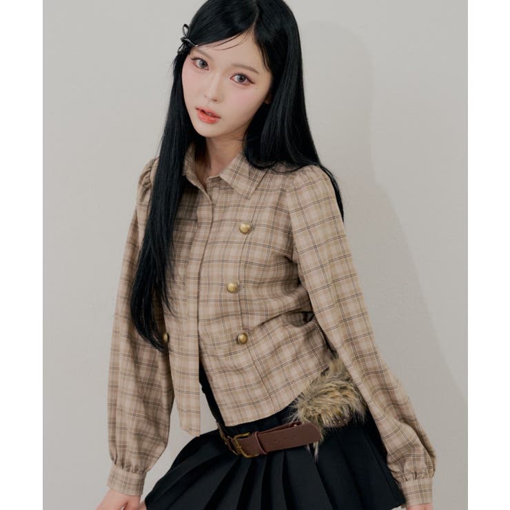 ベージュ系 | 【Web限定】今季トレンド！ナポレオン風シャツ | RMAF　NICE CLAUP / OLIVE des OLIVE