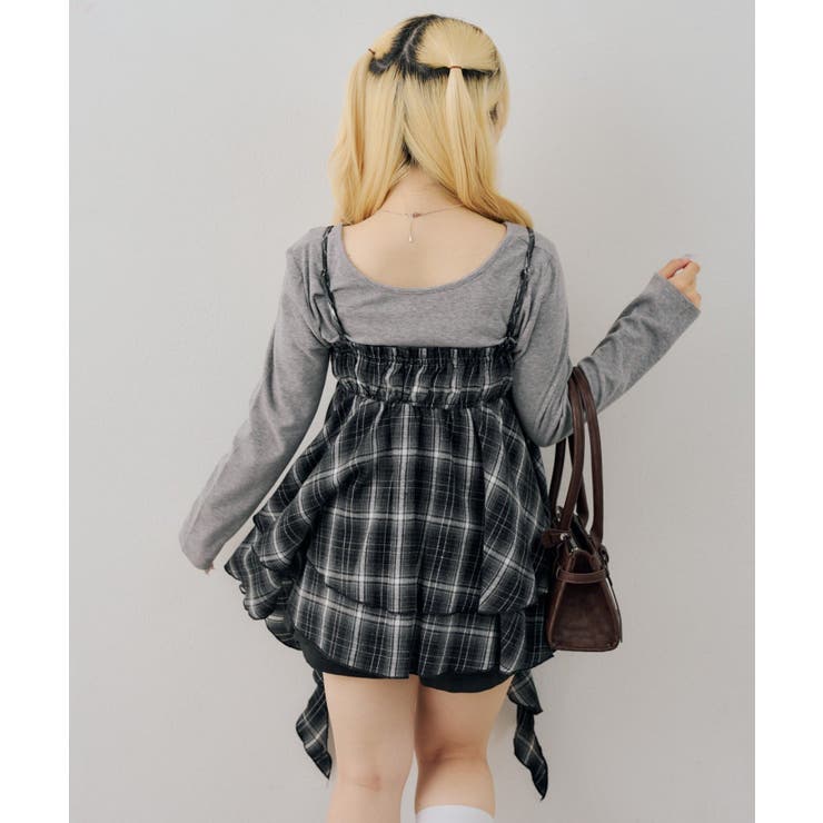 【Web限定】レースアップキャミチュニック | NICE CLAUP / OLIVE des OLIVE　OUTLET | 詳細画像9 