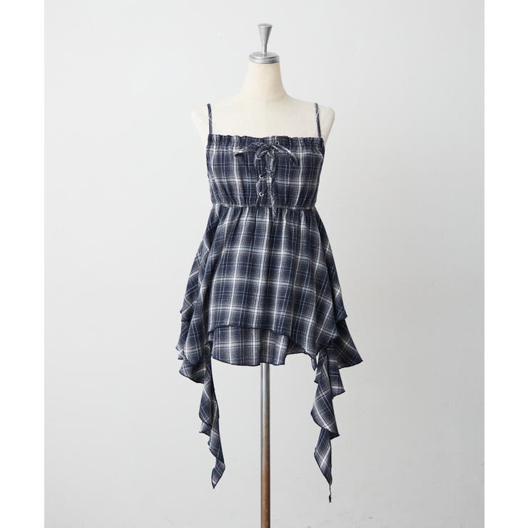 【Web限定】レースアップキャミチュニック | NICE CLAUP / OLIVE des OLIVE　OUTLET | 詳細画像10 
