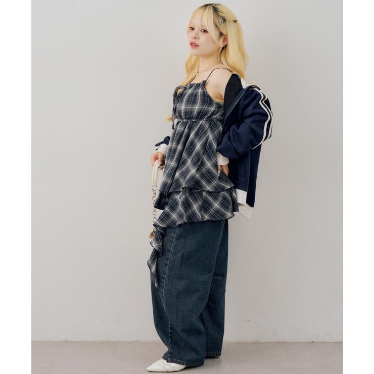 【Web限定】レースアップキャミチュニック | NICE CLAUP / OLIVE des OLIVE　OUTLET | 詳細画像13 