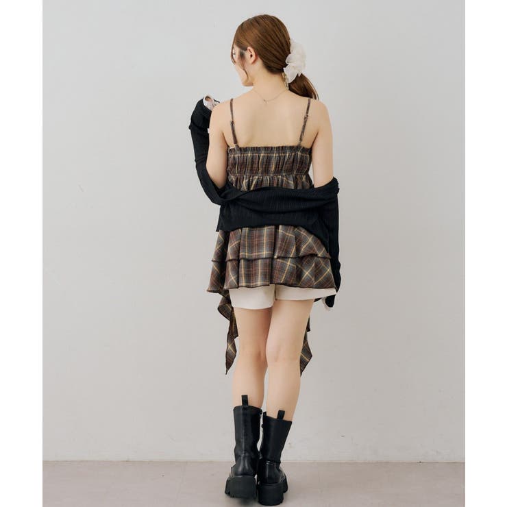 【Web限定】レースアップキャミチュニック | NICE CLAUP / OLIVE des OLIVE　OUTLET | 詳細画像20 