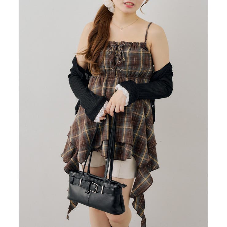 【Web限定】レースアップキャミチュニック | NICE CLAUP / OLIVE des OLIVE　OUTLET | 詳細画像21 