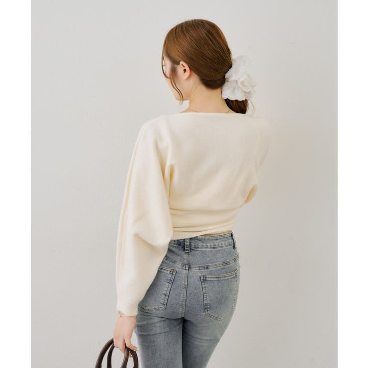 ビスチェセットリボンボレロニット | NICE CLAUP / OLIVE des OLIVE　OUTLET | 詳細画像12 