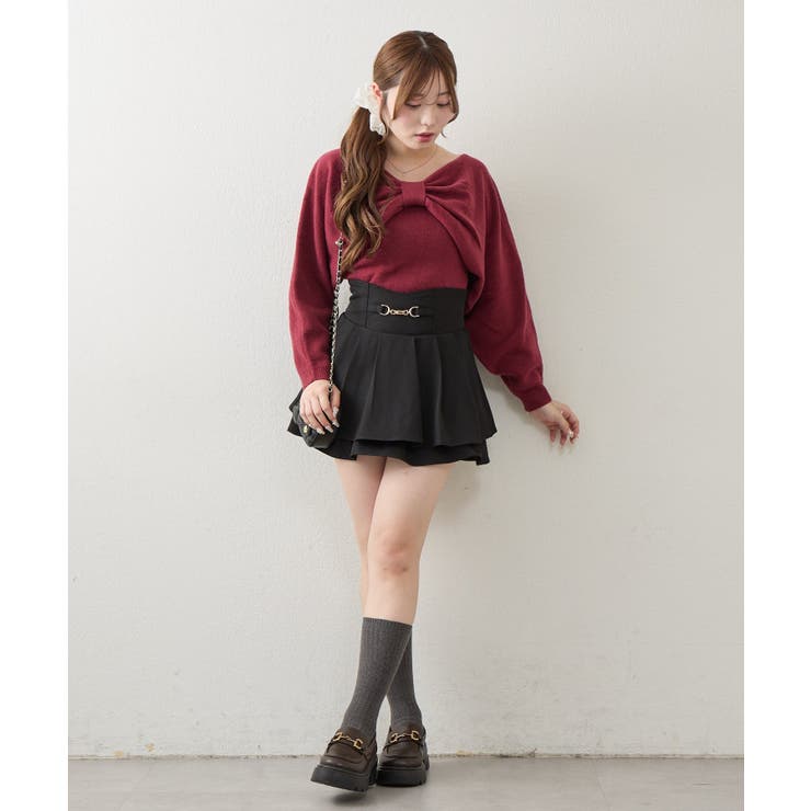 ビスチェセットリボンボレロニット | NICE CLAUP / OLIVE des OLIVE　OUTLET | 詳細画像30 