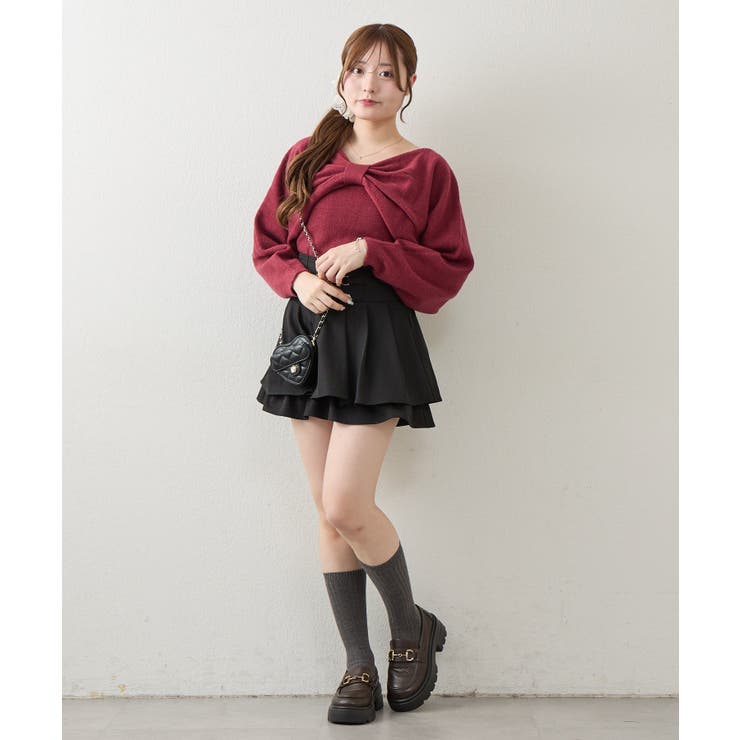 ビスチェセットリボンボレロニット | NICE CLAUP / OLIVE des OLIVE　OUTLET | 詳細画像33 