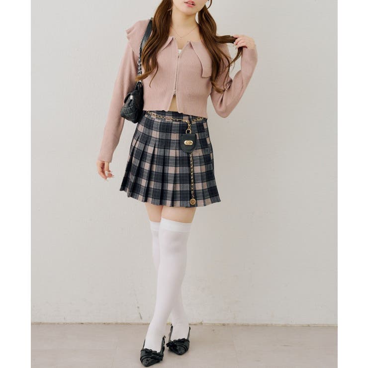 【5色展開】BIG衿ジップカーディガン | RMAF　NICE CLAUP / OLIVE des OLIVE | 詳細画像17 