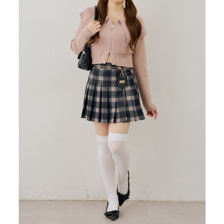 【5色展開】BIG衿ジップカーディガン | RMAF　NICE CLAUP / OLIVE des OLIVE | 詳細画像18 