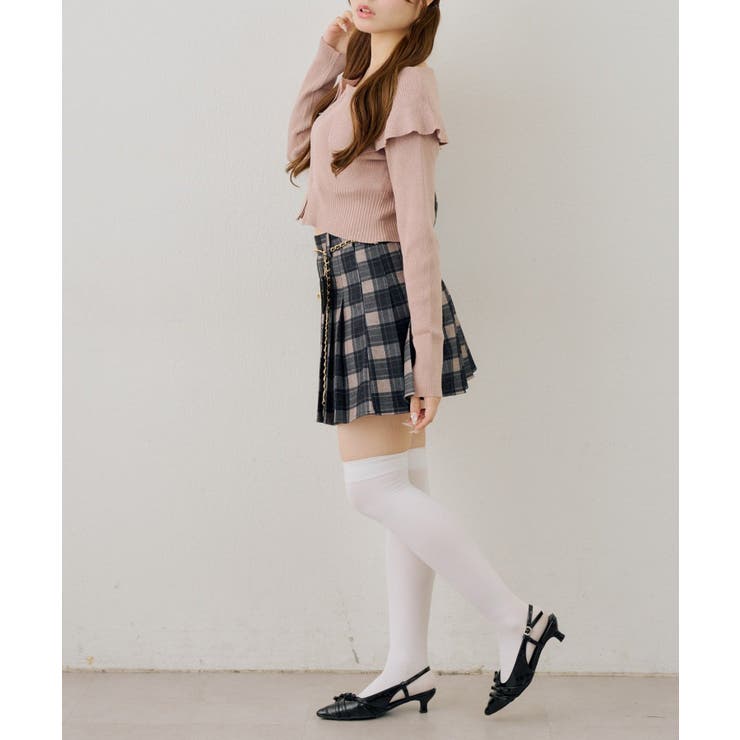 【5色展開】BIG衿ジップカーディガン | RMAF　NICE CLAUP / OLIVE des OLIVE | 詳細画像19 