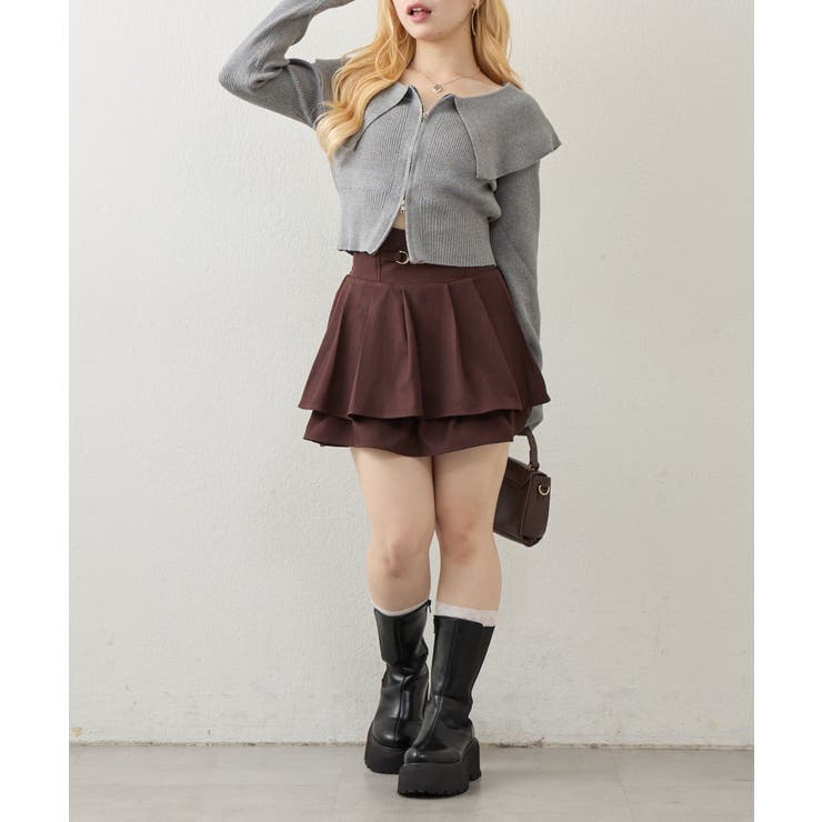 【5色展開】BIG衿ジップカーディガン | RMAF　NICE CLAUP / OLIVE des OLIVE | 詳細画像26 