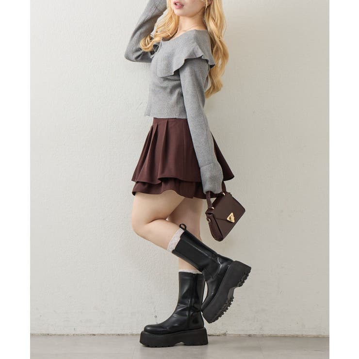 【5色展開】BIG衿ジップカーディガン | RMAF　NICE CLAUP / OLIVE des OLIVE | 詳細画像27 