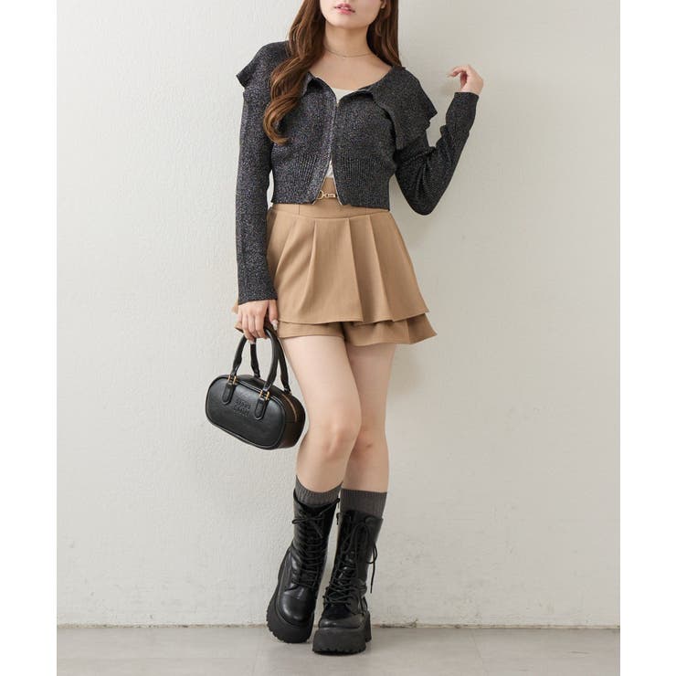 【5色展開】BIG衿ジップカーディガン | RMAF　NICE CLAUP / OLIVE des OLIVE | 詳細画像32 