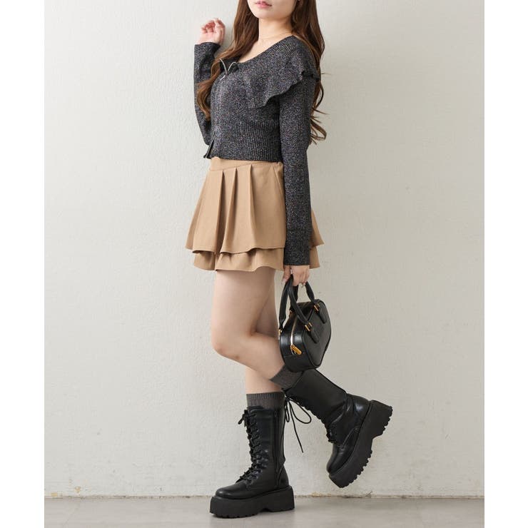 【5色展開】BIG衿ジップカーディガン | RMAF　NICE CLAUP / OLIVE des OLIVE | 詳細画像33 