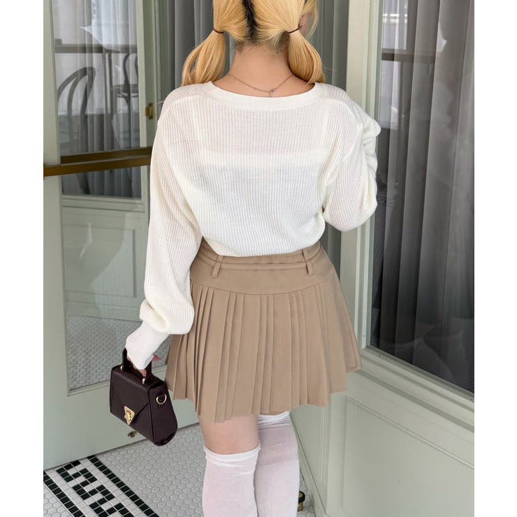【セットアイテム】ファー付キャミ×ニットボレロ | RMAF　NICE CLAUP / OLIVE des OLIVE | 詳細画像40 
