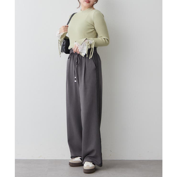 袖レース&リボンニットトップス | RMAF　NICE CLAUP / OLIVE des OLIVE | 詳細画像16 
