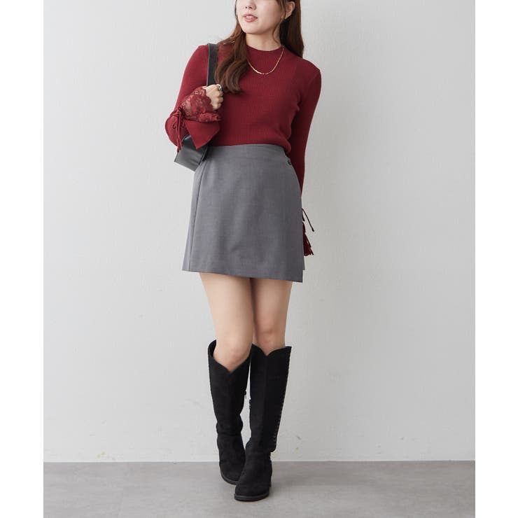 袖レース&リボンニットトップス | RMAF　NICE CLAUP / OLIVE des OLIVE | 詳細画像22 