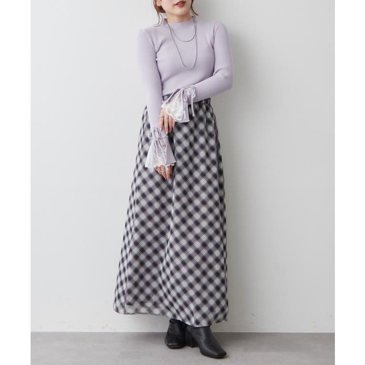 袖レース&リボンニットトップス | RMAF　NICE CLAUP / OLIVE des OLIVE | 詳細画像31 