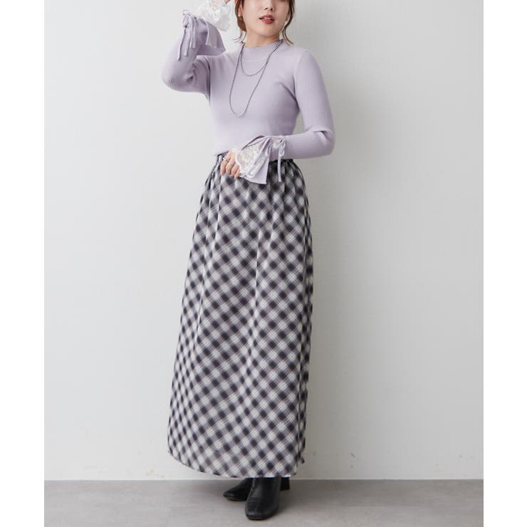 袖レース&リボンニットトップス | RMAF　NICE CLAUP / OLIVE des OLIVE | 詳細画像32 