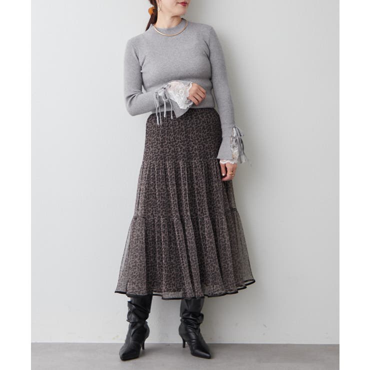 袖レース&リボンニットトップス | RMAF　NICE CLAUP / OLIVE des OLIVE | 詳細画像37 