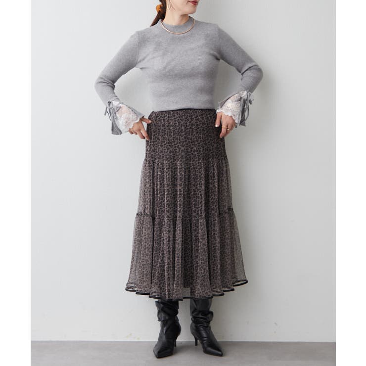 袖レース&リボンニットトップス | RMAF　NICE CLAUP / OLIVE des OLIVE | 詳細画像38 