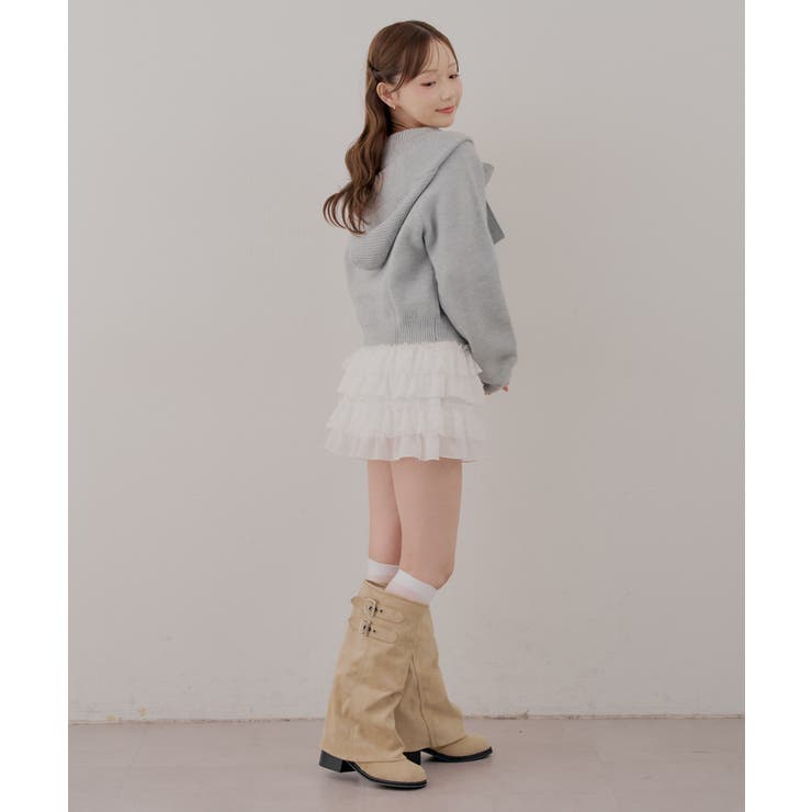 ビッグリボンニットパーカー | RMAF　NICE CLAUP / OLIVE des OLIVE | 詳細画像11 