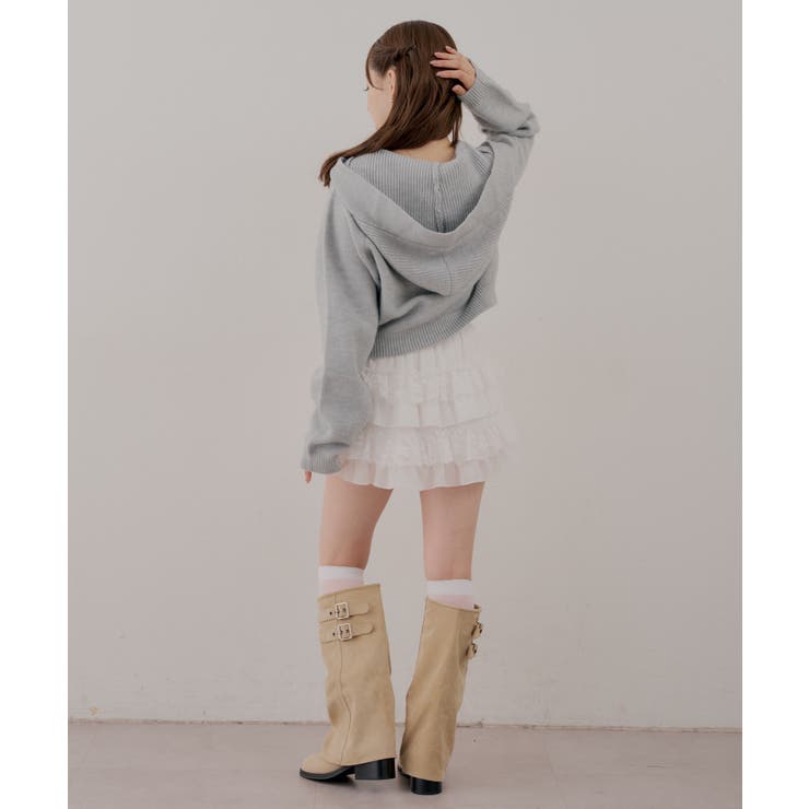 ビッグリボンニットパーカー | RMAF　NICE CLAUP / OLIVE des OLIVE | 詳細画像12 