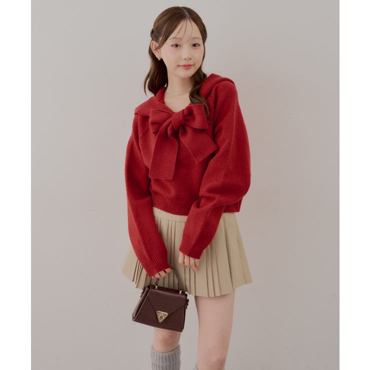 ビッグリボンニットパーカー | RMAF　NICE CLAUP / OLIVE des OLIVE | 詳細画像15 
