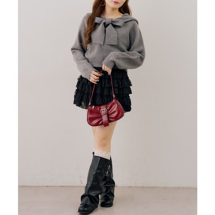 ビッグリボンニットパーカー | RMAF　NICE CLAUP / OLIVE des OLIVE | 詳細画像39 