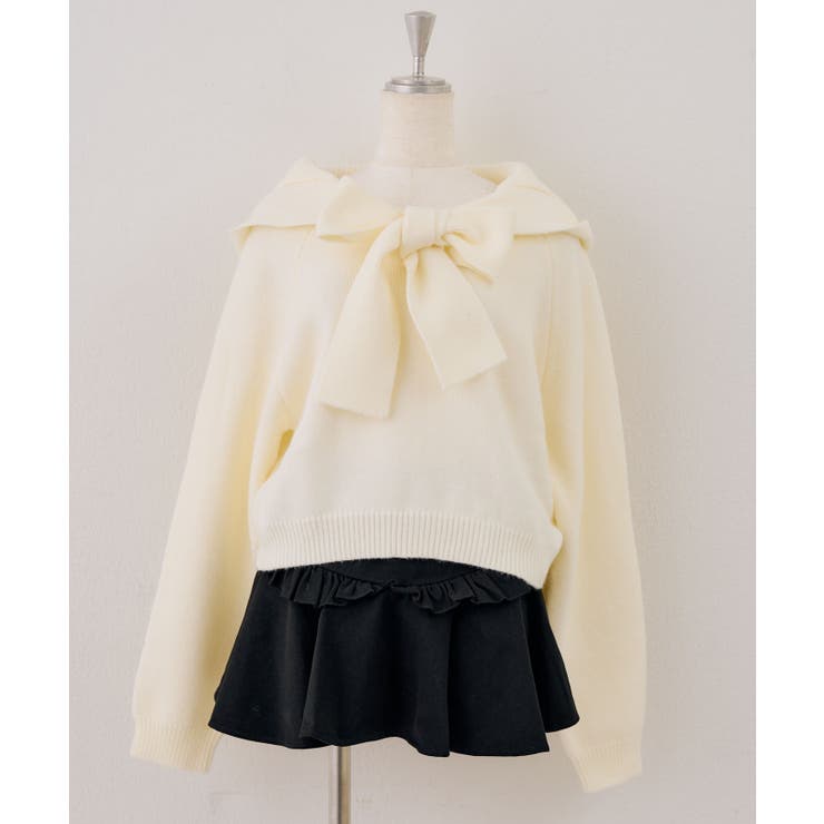 ビッグリボンニットパーカー | RMAF　NICE CLAUP / OLIVE des OLIVE | 詳細画像49 