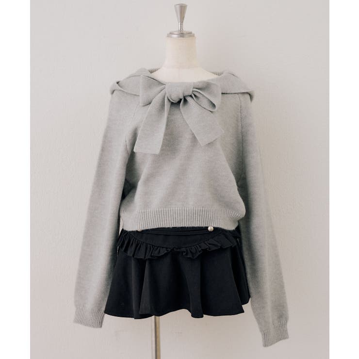 ビッグリボンニットパーカー | RMAF　NICE CLAUP / OLIVE des OLIVE | 詳細画像51 