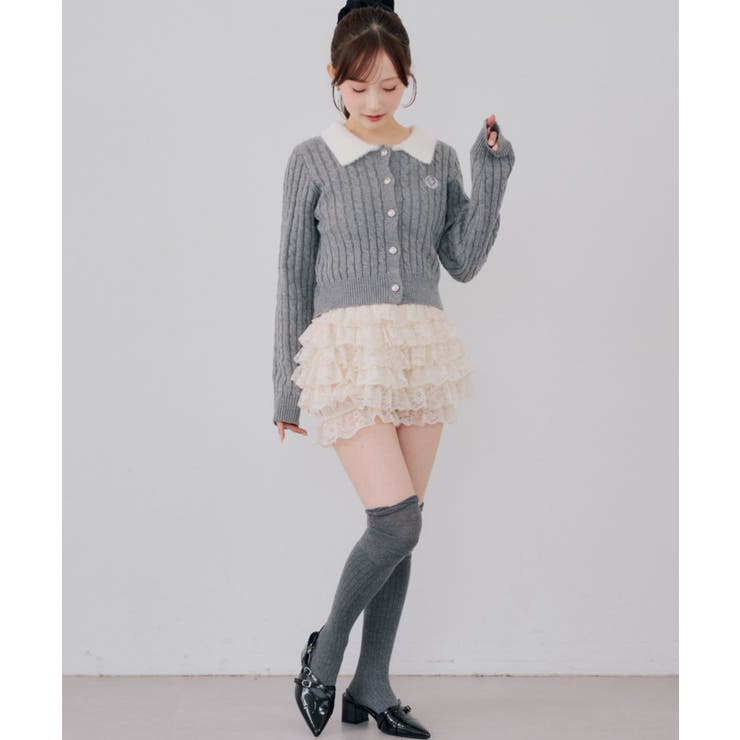 衿フェザーケーブルポロ | RMAF　NICE CLAUP / OLIVE des OLIVE | 詳細画像10 