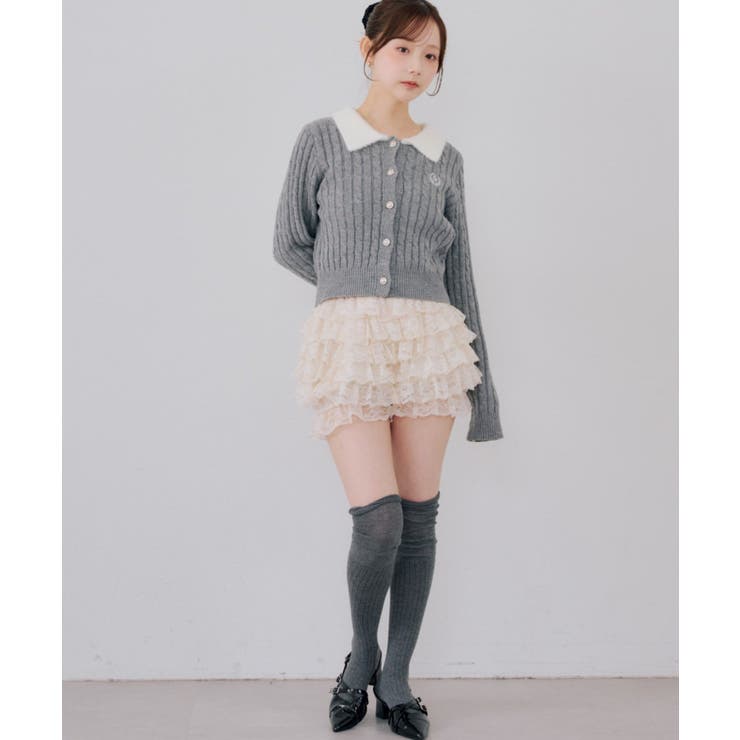 衿フェザーケーブルポロ | RMAF　NICE CLAUP / OLIVE des OLIVE | 詳細画像11 