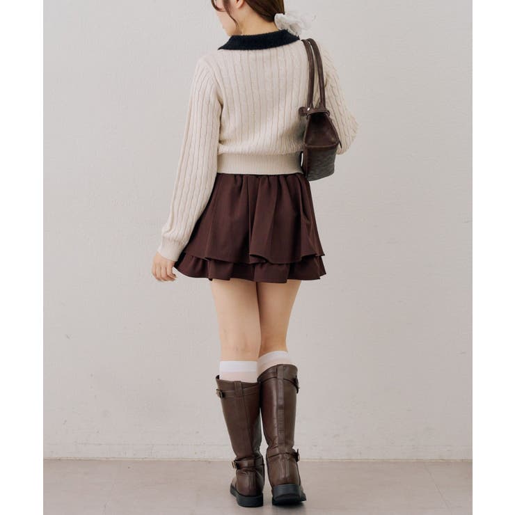 衿フェザーケーブルポロ | RMAF　NICE CLAUP / OLIVE des OLIVE | 詳細画像21 